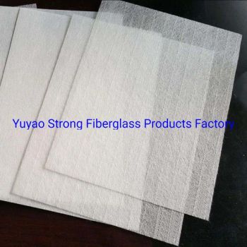Fiberglass Non-Woven Mat, Roofing Tissue, Fiberglass Veil Color White Origin China Trademark STR Length 50m-3500m HS Code - Yuyao Strong Fiberglass Products Factory - China