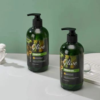 Deep Moisturizing Olive Oil Brighten Hair Care Shampoo and Nourishing Body Care Shower Gel - QINGYUAN KEMEI COSMETICS Co., LTD. - China