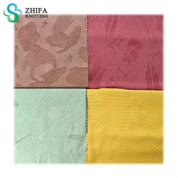 Zhifa Knitted Polyester Rayon Spandex Custom Jacquard Sports Fabric Textiles Air Holes Plain Fabrics - Shantou Zhifa Knitting Industry Co., Ltd. - China
