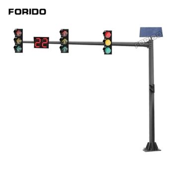 Traffic Signal Lights, Solar-Powered Pedestrian Crossing Signal Poles - Yangzhou Forido Photoelectric Technology Co., Ltd. - China