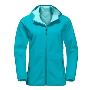 OEM New Hiking Softshell Jacket Waterproof Outdoor Climbing Clothes/Custom Women Sports Polyester Jackets Coats & Jacket - Fuzhou Tebu Apparel Co., Ltd. - China