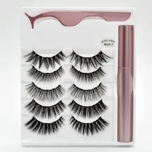 5 Pairs of Magnet Eyelashes Magnetic False Eyelashes Magnetic Eyeliner with Magnetic Eyelashes - Shenzhen Bikesi Technology Co., Ltd - China