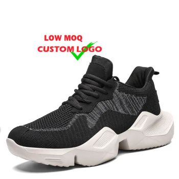 All Season Flying Woven Lace-up Chaussures Mens Custom Fitness Walking Sneakers - Xiamen Riseup Import & Export Co., Ltd. - China