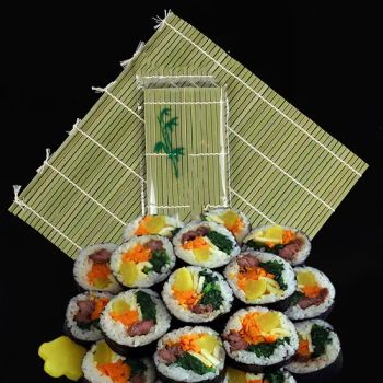 Popular Green Sushi Curtain Kitchen Gadgets Rolls Sushi Tools Bamboo Curtains - Good Seller Co., Ltd. - China