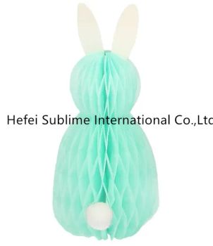 Easter Colorful Bunny Rabbits Honeycomb Decorations Party Decorations Honeycomb Supplies - Hefei Sublime International Co., Ltd - China