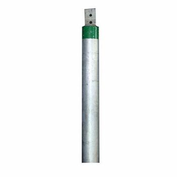 2mm 2 Meter GI Earthing Electrode Length 2 Meter Rod Diameter 2mm Shape Cylindrical Material Galvanized Iron Finishing Type Paint - Earth Power Solution - India