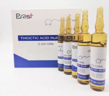 Thioctic Acid 99% Alpha Lipoic Acid Injection Set Group Female Odor Weak Odor Origin Hangzhou Material Liquid Application - Hangzhou Yimai Biotech Co., Ltd. - China