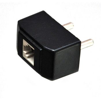 Telephone Connector Plug Durability Durability Finish Optimum Finish Strength High Strength Use Case Old Type Two Pin Plugs With New 623k - Anjali Time Industries - India