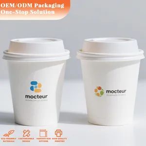Custom Printed Takeaway Double Wall Hot Drinks Disposable Paper Cup with Lid - EVER GREATER IMP. & EXP. CO., LIMITED - China