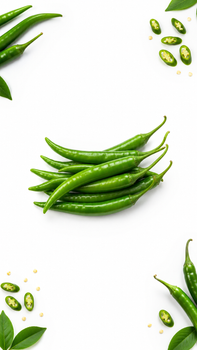 Fresh Green Chilli - Bharati Organics - India