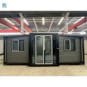 Expandable Foldable Prefab Container Homes/40FT Folding Living Container/Expandable Cabin Foldable Container House - Guangzhou Zhonglian Steel Structure Co., Ltd. - China