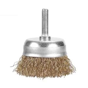 Carbon Steel Brushes Crimped Cup Wire Wheels Brush Stainless Steel for Metal Polishing Cleaning - Anhui Wanze Brush Industry Co., Ltd. - China