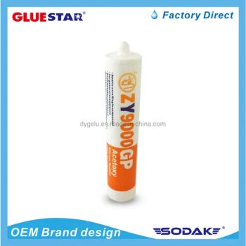 Me Quality Acetic Acrylic Acetoxy Adhesive Acid Waterproof Silicone Sealant Acetic Glass Silicone Sealant - Dongyang Gelu Adhesive Packing Co., Ltd. - China