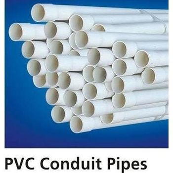5-20 M White PVC Conduit Pipe, For Industrial Color White Material PVC Length 5-20 m Demeter 50-250 mm Thickness 0.5-5 - Kalpana Electricals - India