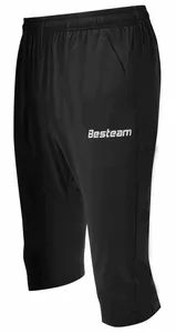 Mens Padded Goalkeeper Shorts Poly Logo MOQ400 Custom Size Color Fabric 1Y - GANZHOU BESTEAM INTERNATIONAL CO.,LTD - China