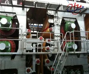 Kraft Mill Cardboard Testliner Making Corrugated Price Waste Recycling Fluting Paper Machine - Qinyang Haiyang Paper Machinery Co., Ltd. Zhengzhou Branch - China