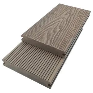 Outddor Garden Terrace Floor Solid Embossed Wood Grain Decking - Anhui Guofeng Wood-Plastic Composite Co., Ltd. - China