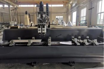 CNC Copy Router Machine for Aluminum Profile CNC Milling and Drilling Machine Double Heads - JINAN MAG GROUP CO., LTD. - China