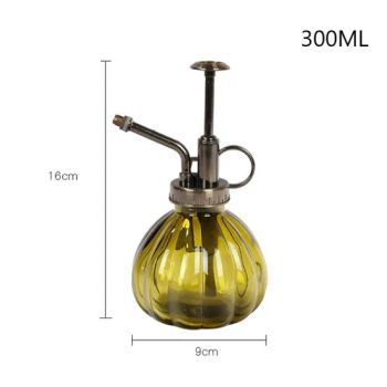 300ml Retro Pumpkin Shape Glass Watering Can/Watering Can Ornaments - Foshan Shining Glass Co., Ltd. - China