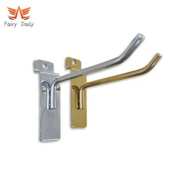 Metal Chrome Peg Gridwall Slatwall Pegboard Accessories Wire Display Hooks - Suzhou Fairy Daily Products Co., Ltd. - China