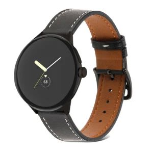Classic Design Genuine Leather Google Watch Strap Smart Watch Band - Foshan Ringnok Leather Industry Co., Ltd. - China