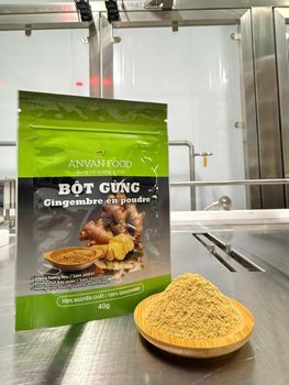 100% Pure Ginger Vietnamese Spcies -No Preservatives Premium Quality from Anvan Dried Food - ANVAN DRIED FOOD CO.,LTD - Vietnam