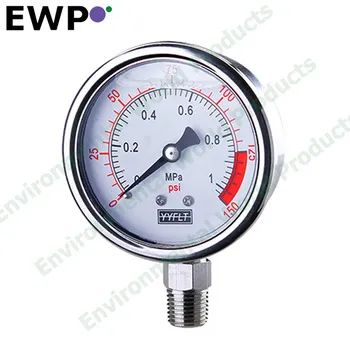 Hot Sale 2.5′ ′ Diameter Stainless Steel Pressure Gauge Model NO. 2.5'' Origin China Mainland Transport Package - Environmental World Products (China) Inc. - China