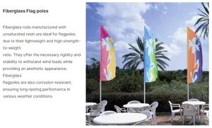 Elegant Fiberglass Curtain Rods for Contemporary Home Decor Type Flat Origin China Shape T-Profile Model NO. YB-02 HS Code 68091100 - Yibei Fiber Products Company - China