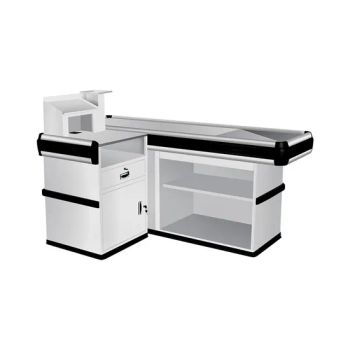 Electronic Checkout Counters with Supermarket Equipment - Changshu Jinsheng Metal Products Factory - China