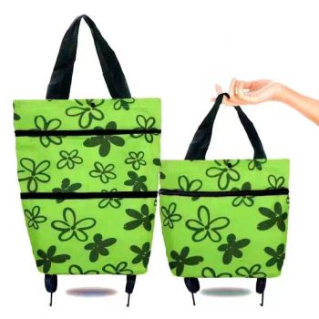 Portable Folding Lightweight Small Trolley Bag Grocery Shopping Cart with Wheels for Picking up Parcels - Cathylin Group Llimited - China