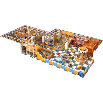 Customized Soft Kids Play Equipment Indoor Playground with Slide Soft Play Equipment - Guangzhou Cinhon Technology Co., Ltd. - China