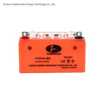 Factory Orange Lead Acid Motorcycle Battery Ytx7a Maintenance Free Motorcycle Battery - Suzhou Foberria New Energy Technology Co., Ltd. - China