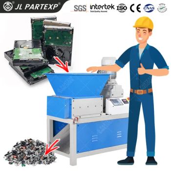 Hot Item Electric Pollution-Free Practical Solid State Drive SSD Hard Drives Ewaste Scrap Recycling Shredder Machine - Maanshan Jieling International Trade Co., Ltd. - China