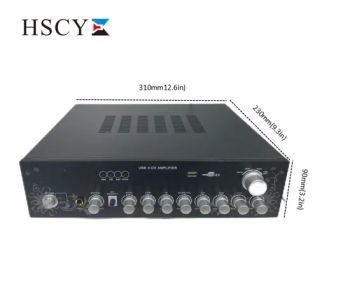 Bt Home Digital Amplifiers Audio 110-240V Audio Power Amplifier HiFi FM Auto Music Subwoofer Speakers - Guangzhou Yuzhiguo Electronics Co., Ltd. - China