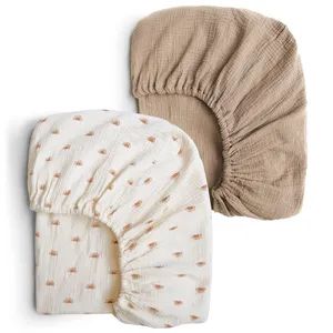 Direct Factory Jersey Baby Crib Sheets Ultra Soft Fabric Breathable Fitted Sheet for Baby Crib Home Use - Jiangxi USBETTAS Maternal and Child Products Co., Ltd - China