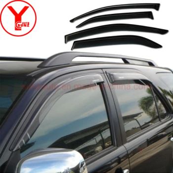 Compression Side Window Deflectors Door Visor Protection Sun Visor for Fortuner 2015 All Car Model - Guangzhou Sunz Auto Accessories Co., Ltd. - China