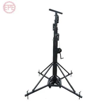Moving Hand Light Truss Stands with Wheels Color Black Origin China Shape Square Length 2.1m-7m Service 24hours HS Code - Foshan Nanhai Epe Truss Stage Equipment Co., Ltd - China