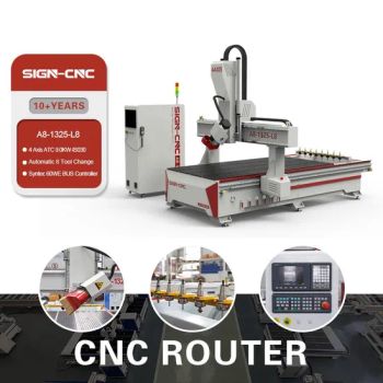 China 5 Axis 4 Axis Cutting Machine Foam 3D Engraving and Carving CNC Router - Jinan Sign CNC Equipment Co., Ltd. - China