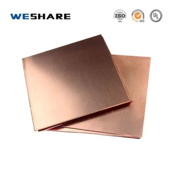 High-Quality C1100 Copper Sheets for Electrical Equipment and Heat Exchanger Manufacturing - Hangzhou Weshare Import and Export Co., Ltd. - China