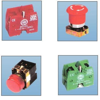 SG Panel Control & Signal Devices 022.5M Design Compact Efficiency High-efficiency Type Booted Type In Metallic Body, Flush Type In Metallic Body, Mushroom Type In Metallic Body, Project Type In Metallic - Shri Anand Electricals & Trading Co. - India