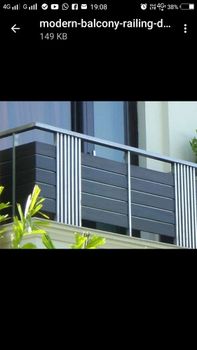 Bridge Stainless Steel Railings, For Home, Mounting Type: Wall - Nagi Steel And Automation - India