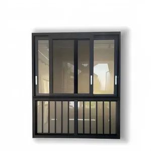 Luxury Custom Soundproof Double Glazed Aluminum Sliding Windows - Xiamen ALV Aluminum Co., Ltd. - China