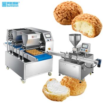 Puff Pastry Choux Custard Cream Cake Injection Forming Machine Processing Line - Guangdong Xunlian Intelligent Technology Co., Ltd - China