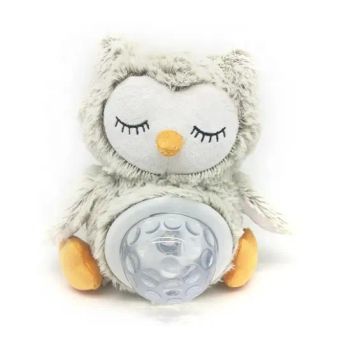 Stuffed Cartoon Owl Soft Electronic Music Plush Toys OEM Yes MOQ 10000 Size Large Color Black Origin China Material - Maxspeed Group Co., Ltd - China