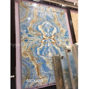Natural Stone Blue Sky Onyx for Wall Tiles, TV Background Corridor Decoration - Quanzhou Tianyuan Stone Co., Ltd. - China