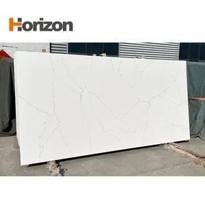 Beautiful Indian White Marble Artificial Quartz Stone Calucatta Carrara Granite Slabs - Shandong Liyin Intelligent Equipment Co., Ltd. - China