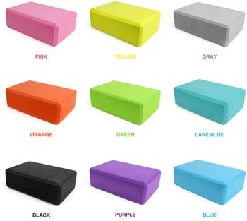 High Density EVA Foam Yoga Brick Blocks for Yoga Age Adult Gender Unisex Model NO. YM-03 Origin Zhejiang Unit Weight - Topwin Gift Limited - China