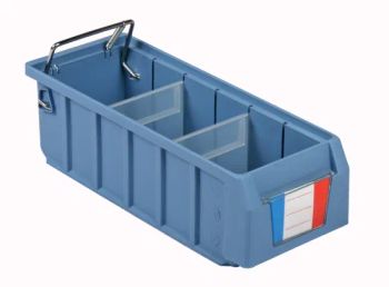 Warehouse Plastic Shelf Tray with Dividers - Qingdao Guanyu Plastic Co., Ltd. - China