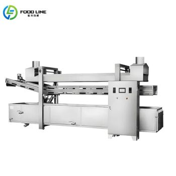 Continuous Chips Chicken Industrial Deep Fryers for Sale - Henan Foodline Machinery Co., Ltd. - China