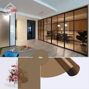 Tan Colored Two-Way Fade Protection Perspective Office Window Architectural Film - Guangzhou Color Card Technology Co., Ltd - China